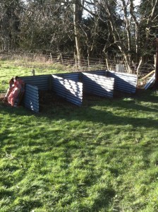 New compost bays